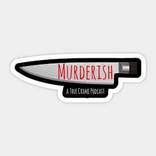 Murderish Knife logo Sticker